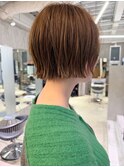 ボブレイヤーレイヤーボブショートボブ縮毛矯正髪質改善表参道