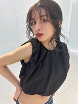 バイ ユア オウン フラワーズ コロン カバ 松本駅前(buy your own flowers : kava)&nbsp;20代30代髪質改善カラー韓国風レイヤーカット小顔ヘアグレージュ