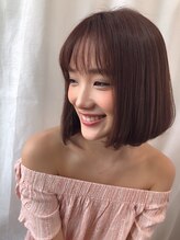 ミューズ 原店(MU-SE) シースルーバング×ボブ
