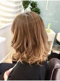 シルキーベージュXグラデーション