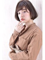 オウル(Owll)&nbsp;☆DISHEL ☆大人かわいい前下がりボブ丸みショート斜めバング