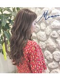 ミルクティーベージュ☆デジタルパーマ
