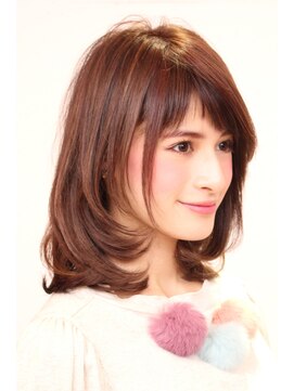 美容室 サボイ 高崎店(SAVOY) スタイリングが簡単！大人耳かけナチュラルミディ