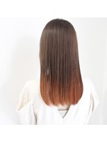 デコヘアーフラッペ(DECO HAIR frappe) エアタッチでつくるグラデーションカラー 大人気オレンジ