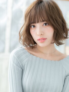 モッズヘア 越谷(mod's hair) 外国人風無造作パーマ小顔ラブゆるふわミディa越谷20代30代40代!