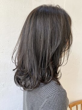センスヘア(SENSE Hair) イルミナカラーでダークグレーカラー