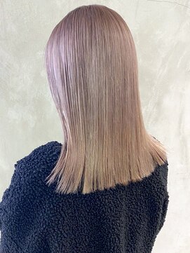 アイティー バイ アルバム 中野店(IT by ALBUM) ピンクミルクティー_ボブルフクールショート_ba309963