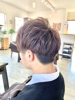 オレンジ(orange)&nbsp;【orange大分賀来】メンズツーブロックマッシュスタイル