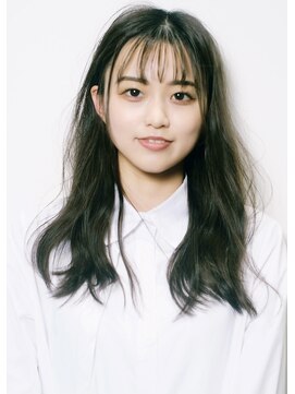 キッカ(kicca) 【kicca】ミディアム外ハネミックスイルミナカラースタイル