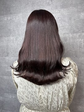 ジェームス(Jyym's) イルミナカラー☆で《艶髪トワイライト》