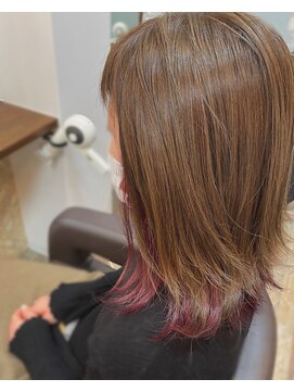 ヘアーサロン フィール(feel) インナーカラー