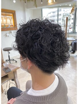 ロストシティ 横浜(LOST CITY) 大人パーマスタイル