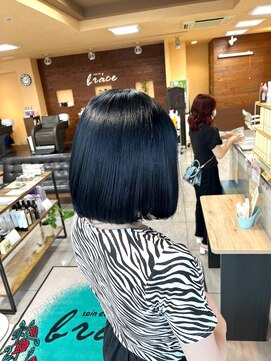 ブレス 小阪店(brace) ☆ボブ×ブルーブラック☆