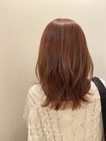 ブランシェ ヘアデザイン(BLANCHE hair design) 暖色×外ハネ