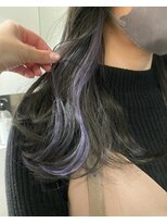 ガリカ 渋谷(Gallica)&nbsp;【神山未来】暗髪×ラベンダー/インナーカラー/イヤリングカラー