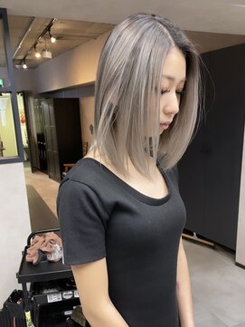 サニー 渋谷(SUNNY) バレイヤージュ、ハイライト、ショコラアッシュ、グレージュ