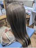 エクステプルエクステバレーヤージュハイライトダブルカラー