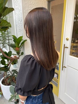 ラベストオイケ(LOVEST OIKE) オフィスでも◯な艶髪カラー/Erika