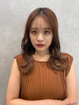 エジョン 三鷹店(Aejon)&nbsp;#バレイヤージュ#グレージュカラー#ボブウルフ#ココアベージュ