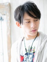 グルーミングサロン バーバー キャッスル 北浦和西口(Grooming salon Barber Castle)&nbsp;好感度抜群！長めバングネイビーブラック束感カットV北浦和