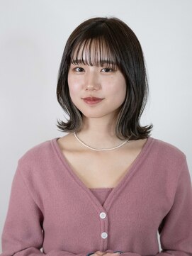 ビュートリアム 梅田(BEAUTRIUM) ミディアム/外ハネロブ/レイヤーカット/顔周り/茶屋町/梅田/大阪