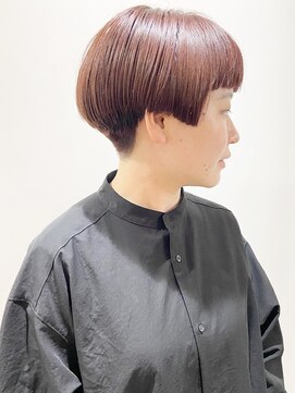 モリオ フロム ロンドン 成増店 【morio成増/ムラマツ】マッシュボブ ピンクベージュ秋冬