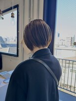 ロカ 表参道(loka)&nbsp;ショートボブ[表参道/ブリーチ/ハイライト]Mai