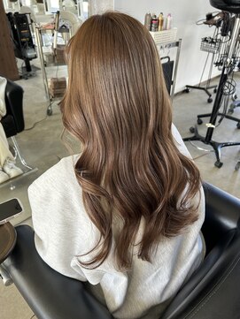 ヘアーアンドエステティック ヴェリス(hair&esthetic Velis) 【Velis】ブリーチ1回～ミルクティーグレージュ