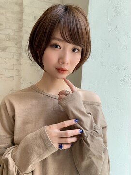 アンバー 池袋(amber) 切りっぱなしボブ/デザインカラー/髪質改善[池袋駅]