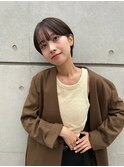 マッシュショート/ショートボブ/ハンサムショート