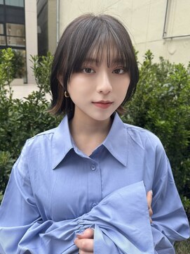 ミンクス 銀座店(MINX) 外はねショートボブ