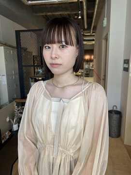 クリアオブヘアー リット(CLEAR of hair LiT) 切りっぱなしボブ