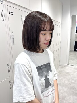 ブラウン(Brown) アッシュパープル