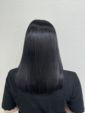 リノウエスト(Lino WEST) ブルーブラック☆髪質改善