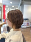 【韓国ヘア】ショートボブ　レイヤーボブ