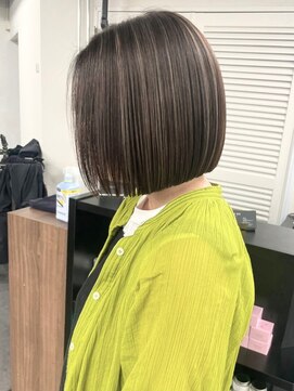 ジル ブラン 福岡(JIL BLAN) ハイライトカラー/ショートカット/レイヤーカット/ボブ30代40代