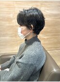 癖を生かしたショートスタイル