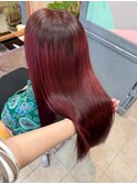 美髪ケア＊髪質改善カラー＊ピンクブラウン＊美髪ケア【Pink】