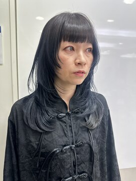 グリ(GURI) ☆ブリーチ必須Wカラー☆レイヤーカット/福島市