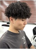 Men’s/フェザーパーマ/サーフカール/ニュアンスデザイン