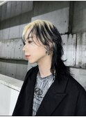 ホワイトグレージュ/デジタルパーマ/チェリーブラウン/渋谷