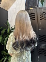 ヴァイス 渋谷店(VAICE)&nbsp;ミルクティーベージュ/エンドカラー/推しカラー