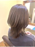 大人女性ウルフカット♪
