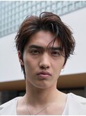 銀座フェザーパーマメンズ波巻きパーマツイストスパイラルパーマ