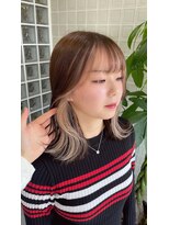 ボアップ 新居浜店(boappu) #インナーカラー#カラー#デザインカラー#ブリーチカラー