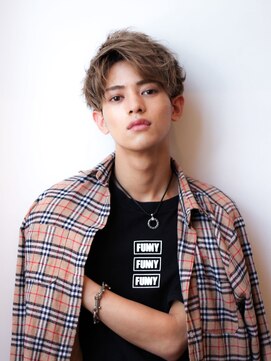 ヴィヴィ(VIVIE) サーフカールツーブロック刈り上げツイストスパイラルパーマ短髪