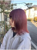 フェイスレイヤー／レッドピンク