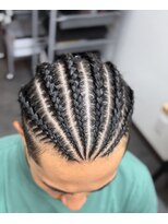 ヌーク 押上店(NooK)&nbsp;コーンロウ／メンズ／特殊ヘア