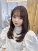 20代30代40代◎韓国式小顔レイヤースタイル