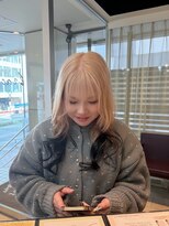 ソワンドゥ ブレス カルム 西中島店(soin de brace calme)&nbsp;ミルクティーベージュ×グラデーション